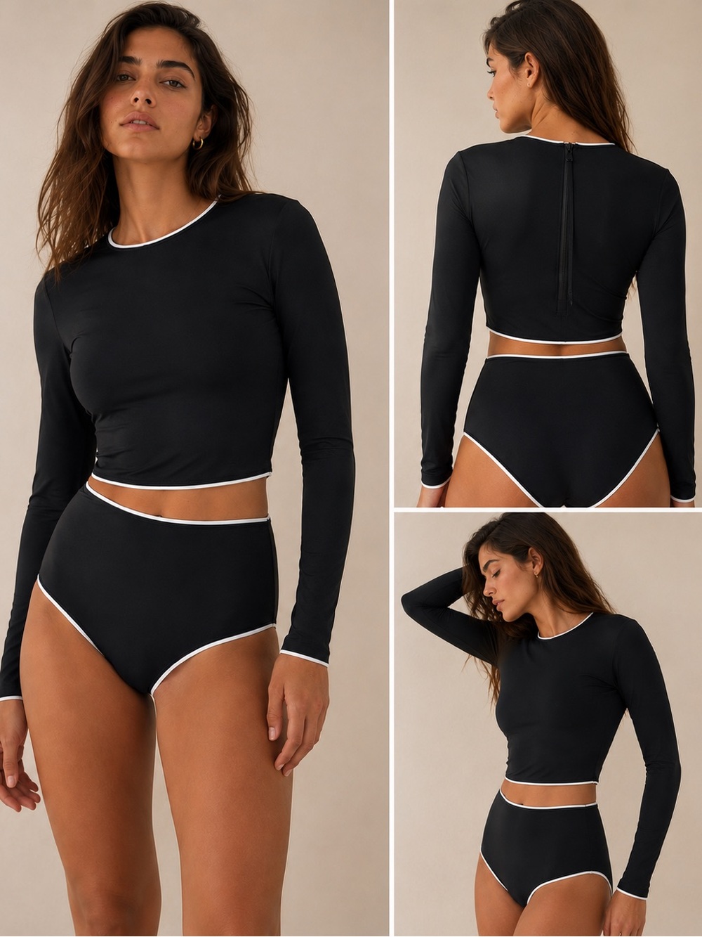 NWOT Surf Swim Set M Top S Bottom Zara Home Beach Collection